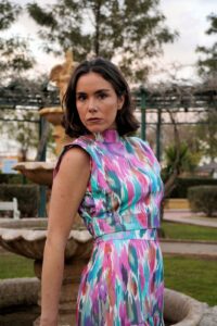 Blusa corta top estampado kilim Cutú La definición de estilo. Diseño corto, tela que fluye con cada movimiento Puedes combinarla con su falda a juego