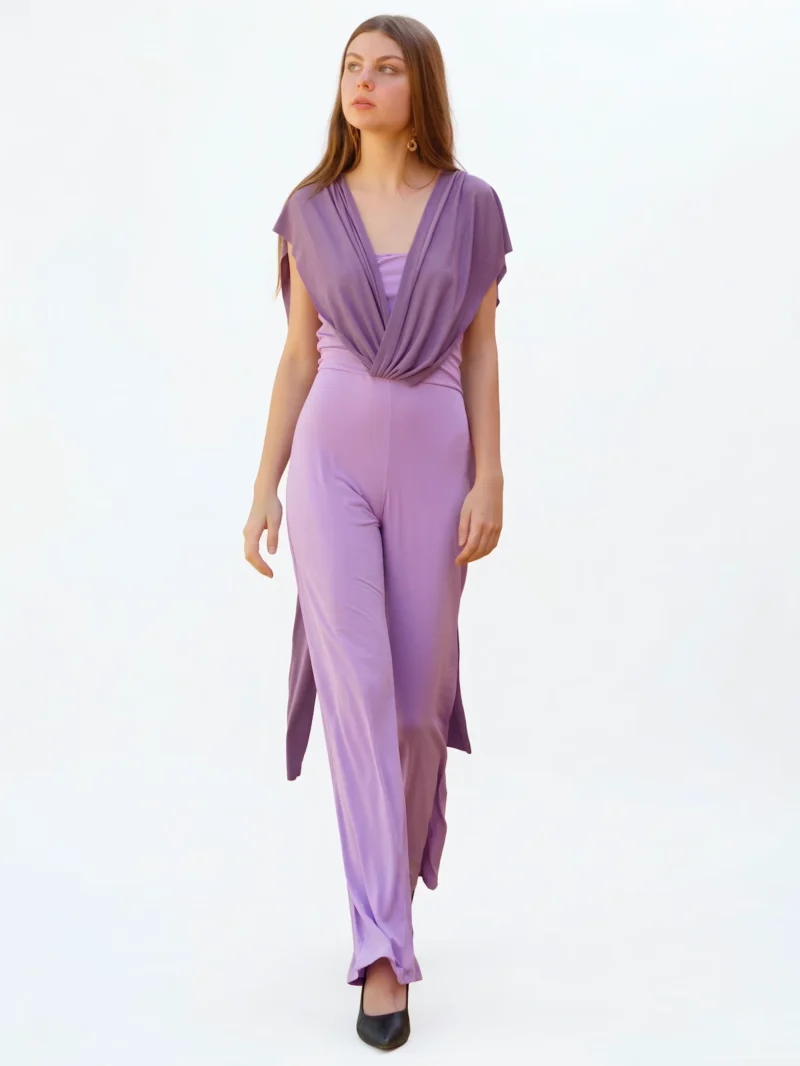 Mono Lila Bicolor Kansas para Invitada | Bombon Spain ¿Buscas una opción diferente al clásico vestido de invitada.