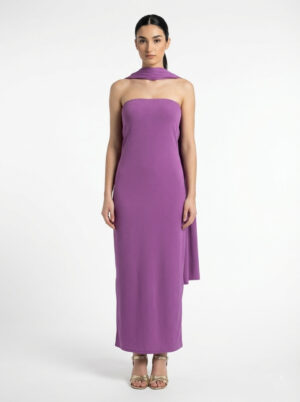Vestido Buganvilla Con Chal Alice