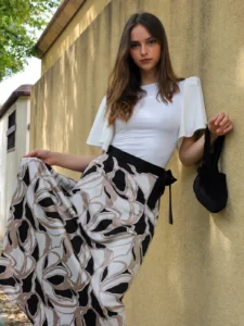 cena empresa formal informal elegante falda sister conjunto 