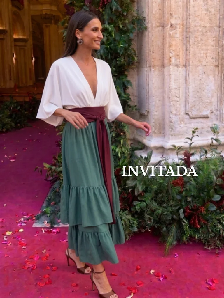invitada eventos graduación vestidos conjuntos